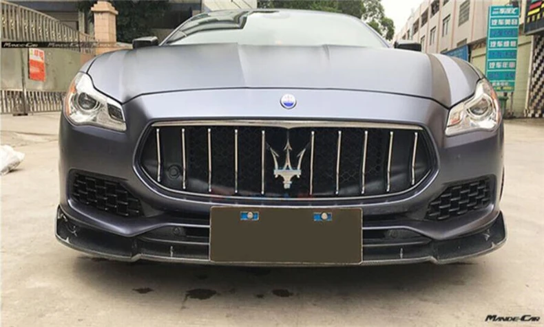 Передняя Задняя сторона юбка выступ Спойлеры для Maserati Quattroporte 2018 2019 2020 бампер