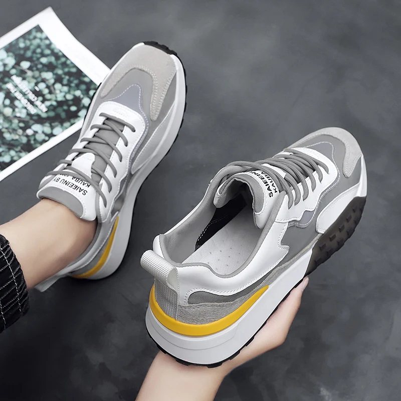 

2021 Calzado Casual Para Hombre Four Seasons Calzado Informal Ligero Calzado Deportivo Antideslizante Transpirable Al Aire Libre