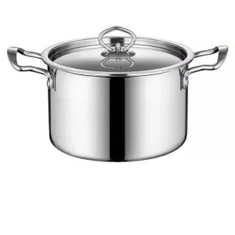 Кастрюля из нержавеющей стали для супа утолщенная кастрюля мгновенного