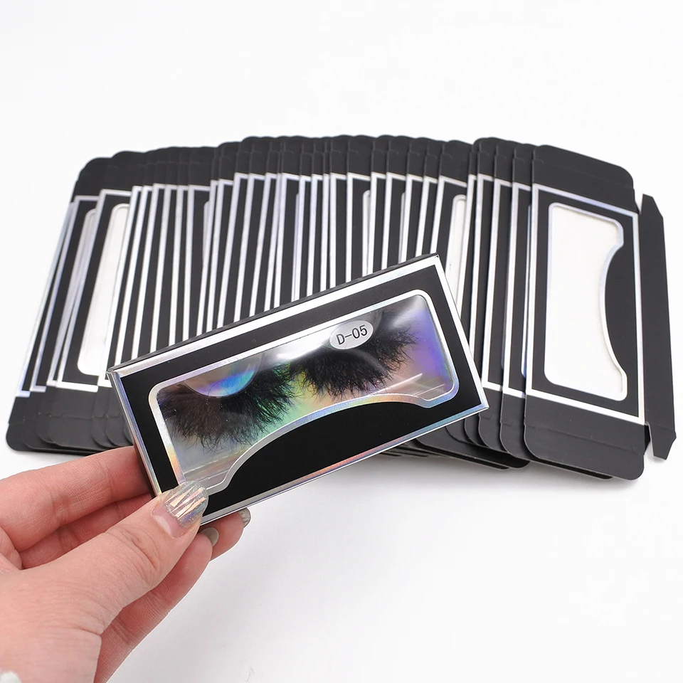 Eyelash Box Wholesale 25MM Packing Can Custom Logo Burst 9 Kinds Of Color box lashes Boxes | Красота и здоровье