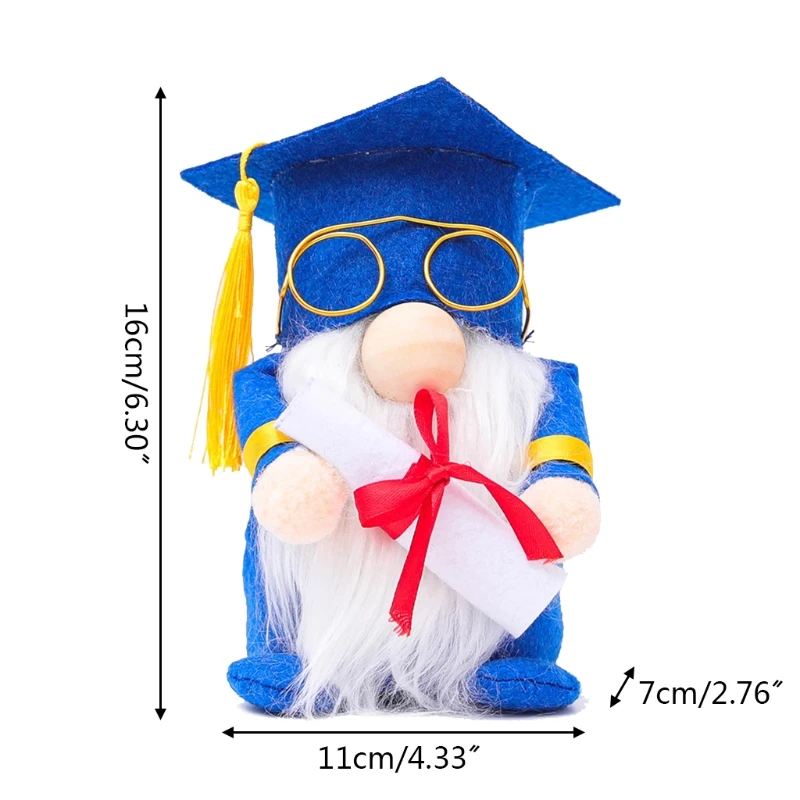 2021 гномы на выпускной синий градиент шведский томте гном украшения