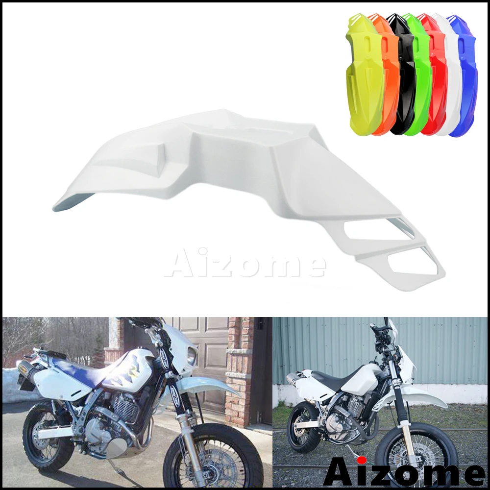Универсальный передний брызговик Supermoto для Honda Yamaha Kawasaki Suzuki DR Z 400SM KX KLX EXC XCW XT WR YZ YZF