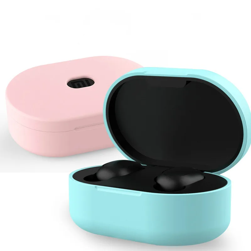 Новое поступление силиконовый защитный чехол для наушников Xiaomi Redmi Airdot TWS Bluetooth