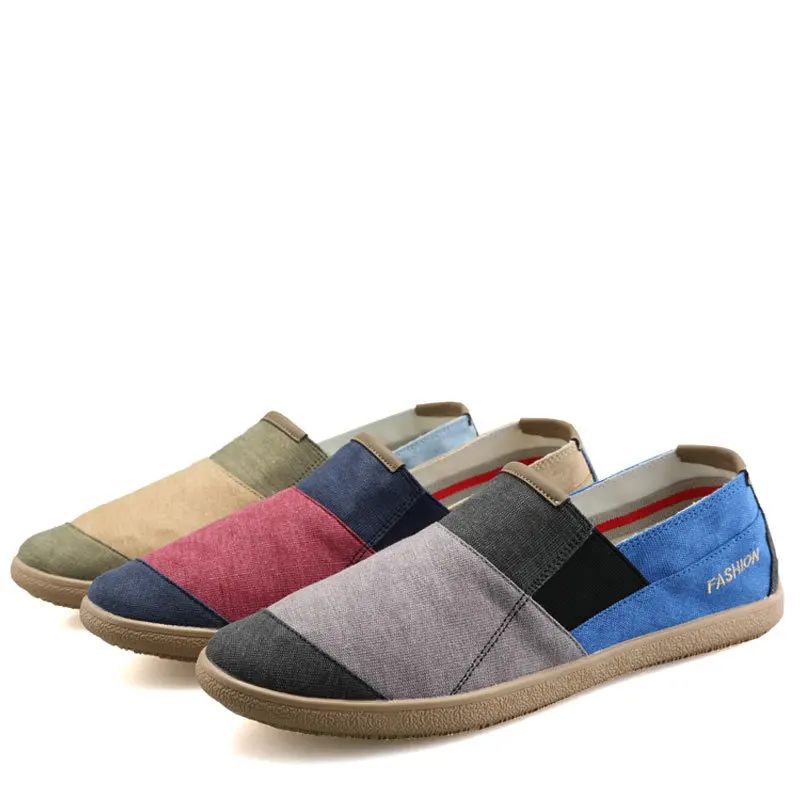 

Men's Flat Shoes Retro Style Sneakers Canvas Casual Shoes Men's Espadrilles Fisherman Shoes Plus Size 2021 Men Shoes Sneakers