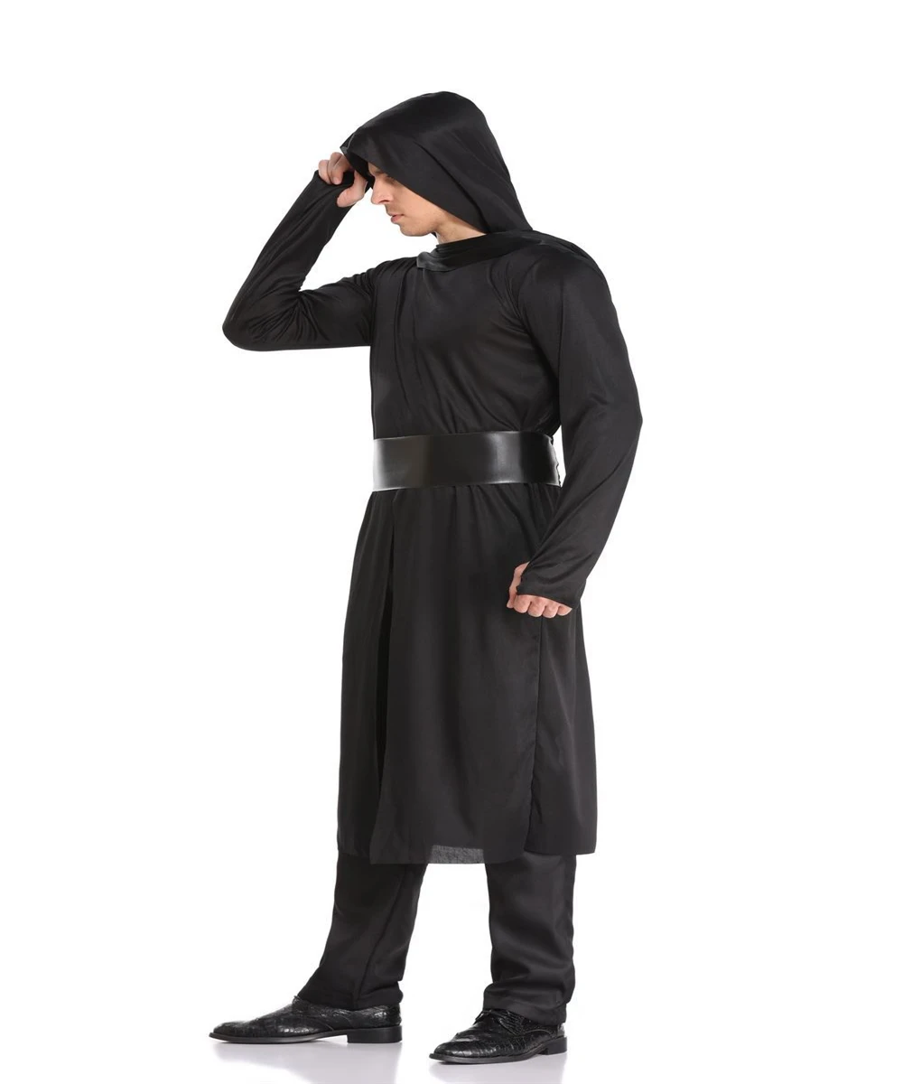 

Male and Female Anime Black Cosplay Costumes Ninja Costume Adult Knight Party Game Halloween Samurai Performance Accessories Us