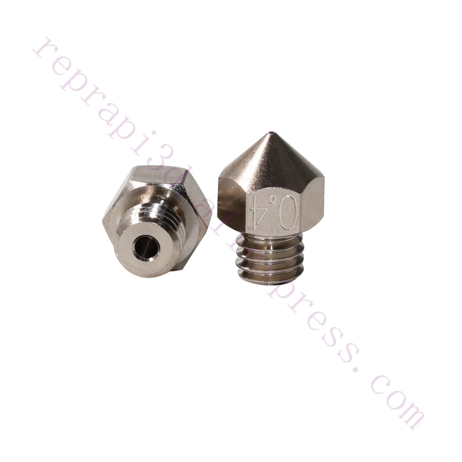 2 шт. медная насадка MK8 прочная антипригарная высокая производительность 0 4 8 для 3D