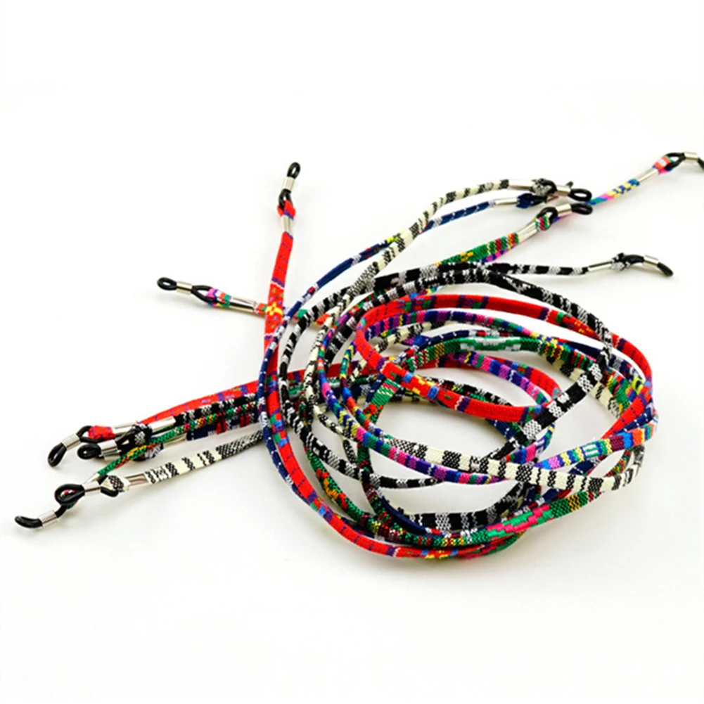 Новый Широкий ретро ремешок для очков хлопковый солнцезащитных держатель