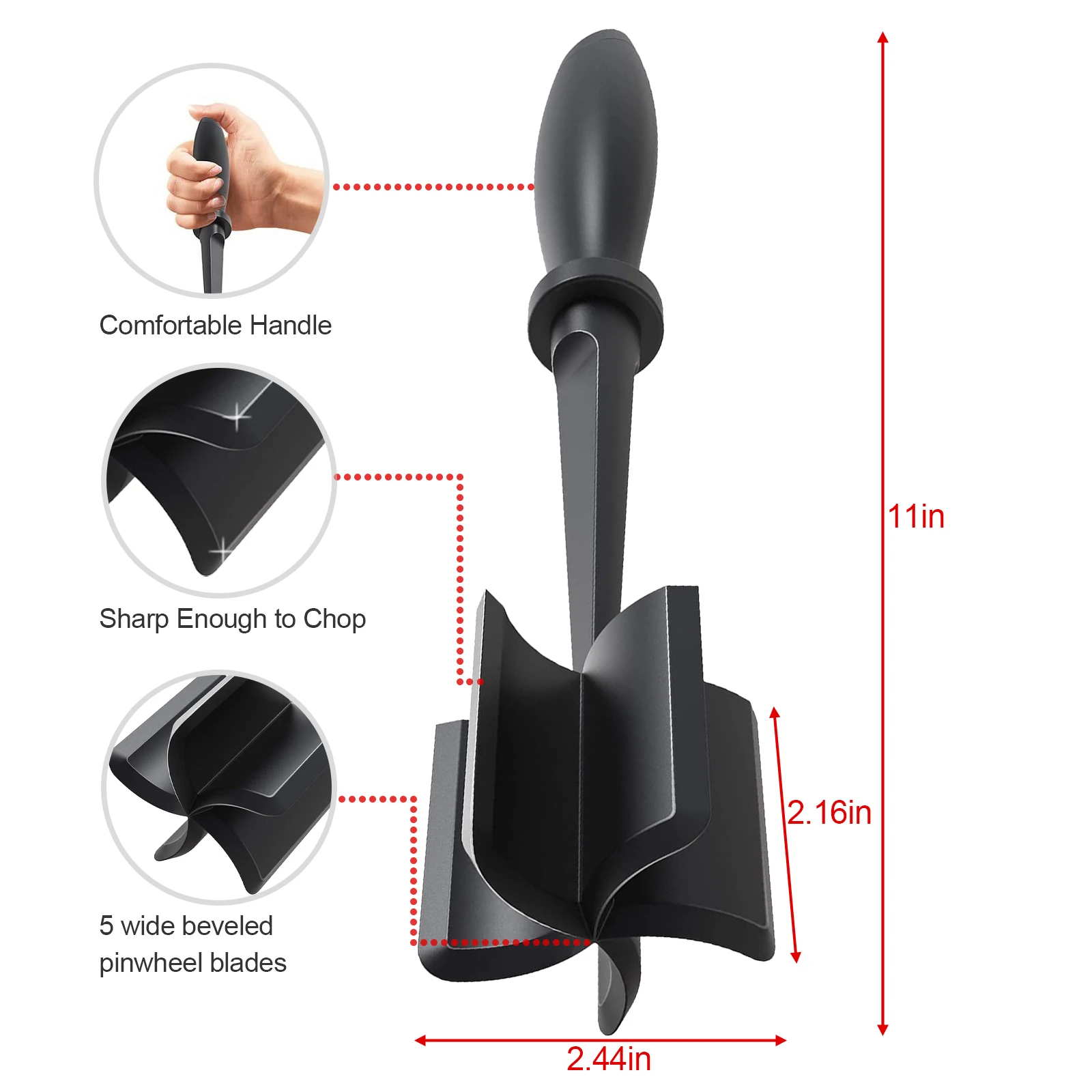 Термостойкий измельчитель для мяса премиум-класса гамбургеров говядины индейки