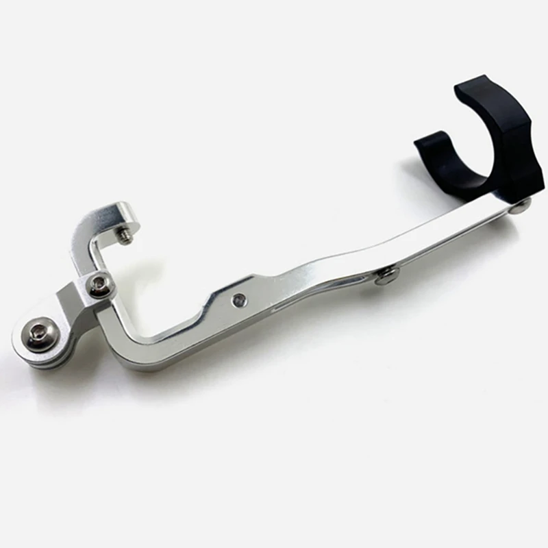 

ACEOFFIX 2 Pcs Folding Bicycle Bottle Cage Bike Water Bottle Holder Conversion Seat Black & Silver