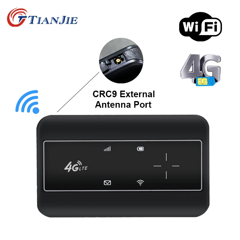 4G модем TIANJIE Wi Fi порт карманная внешняя антенна CRC9 точка доступа маршрутизатор LTE
