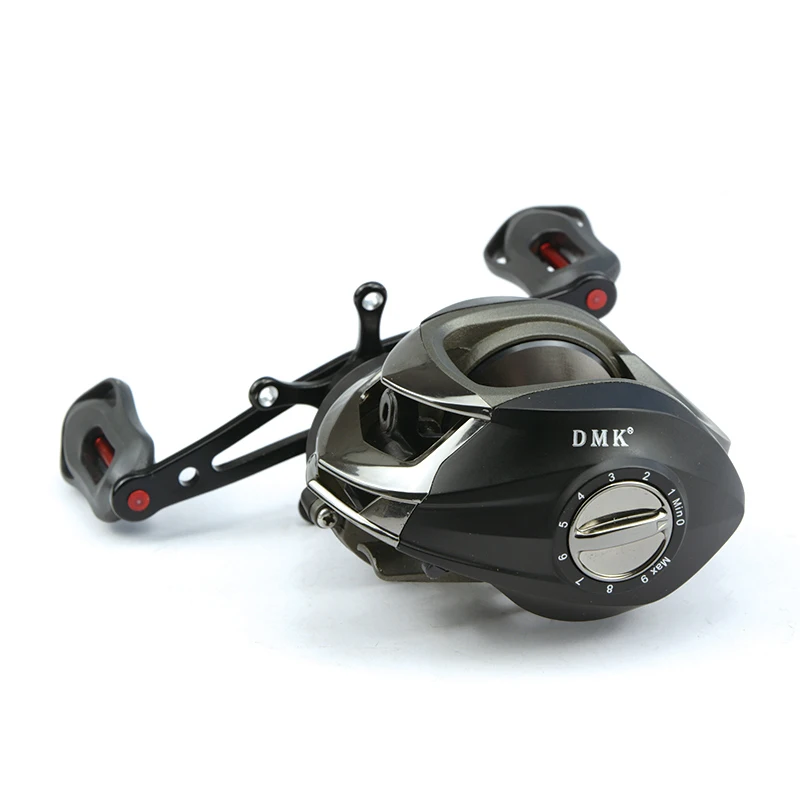 DMK ракетная круглая Рыболовная катушка для заброса приманки 13 + 1 шарикоподшипник