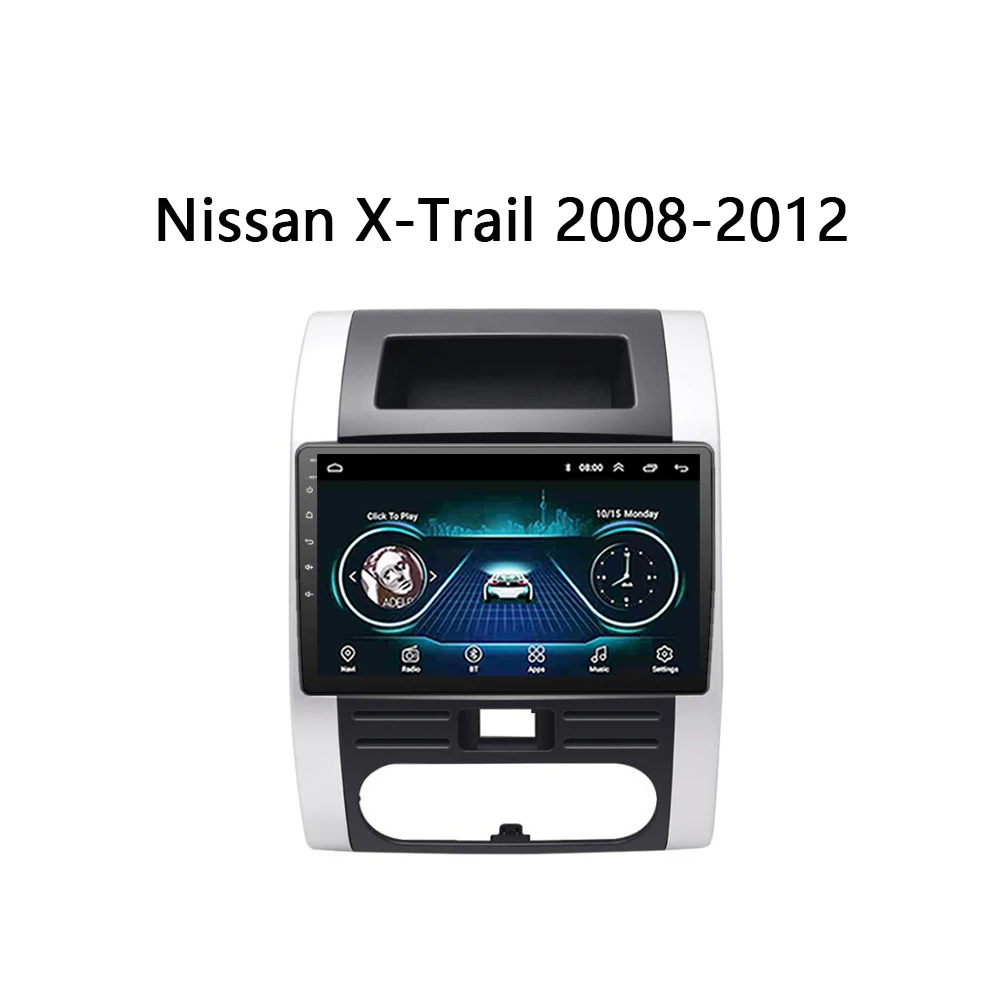 Автомагнитола для Nissan X Trail мультимедийный плеер XTrail T32 T31 Qashqai 2008 2012 с FM