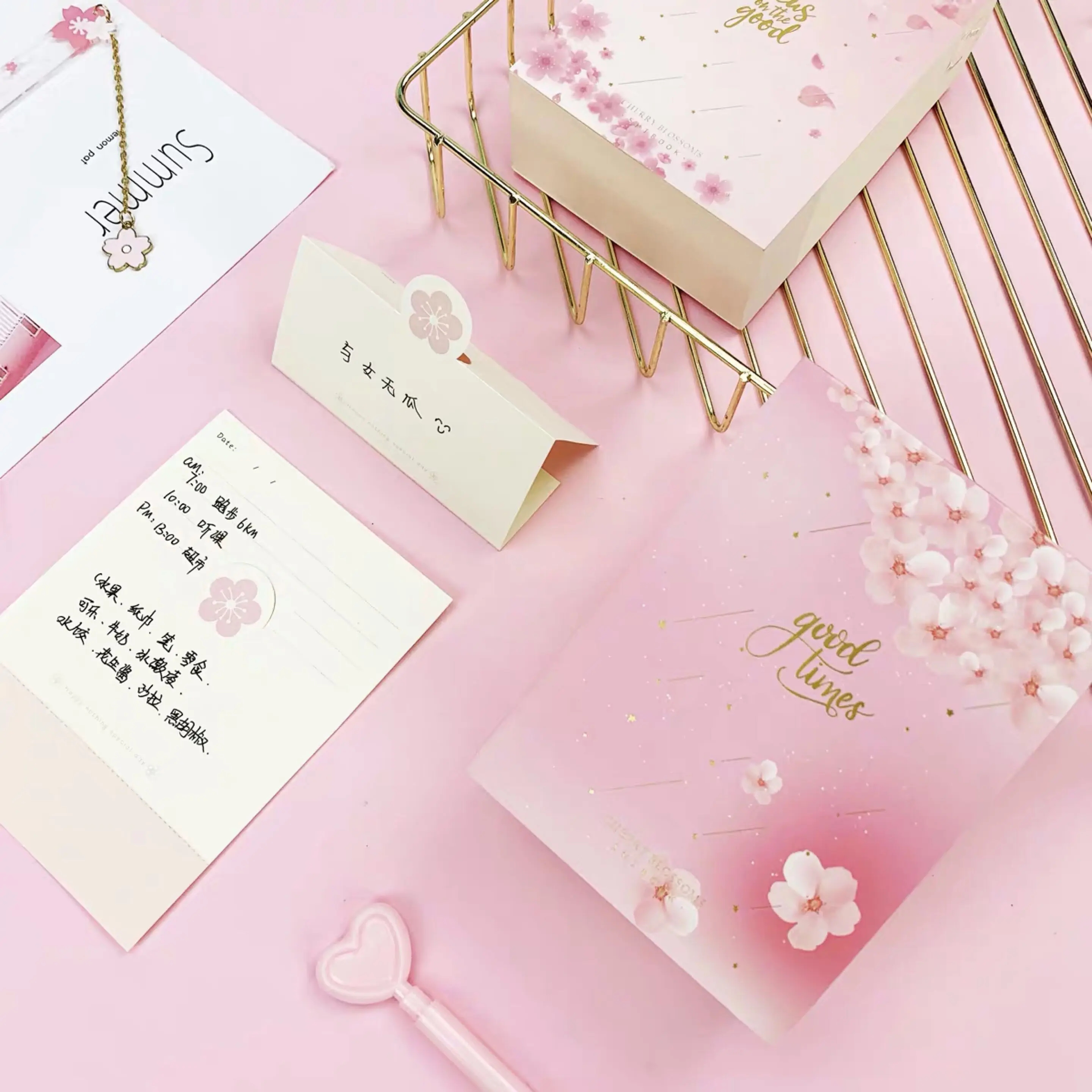 Каваи вишневые цветы 375 листов блокноты для записей бумага чтобы сделать список