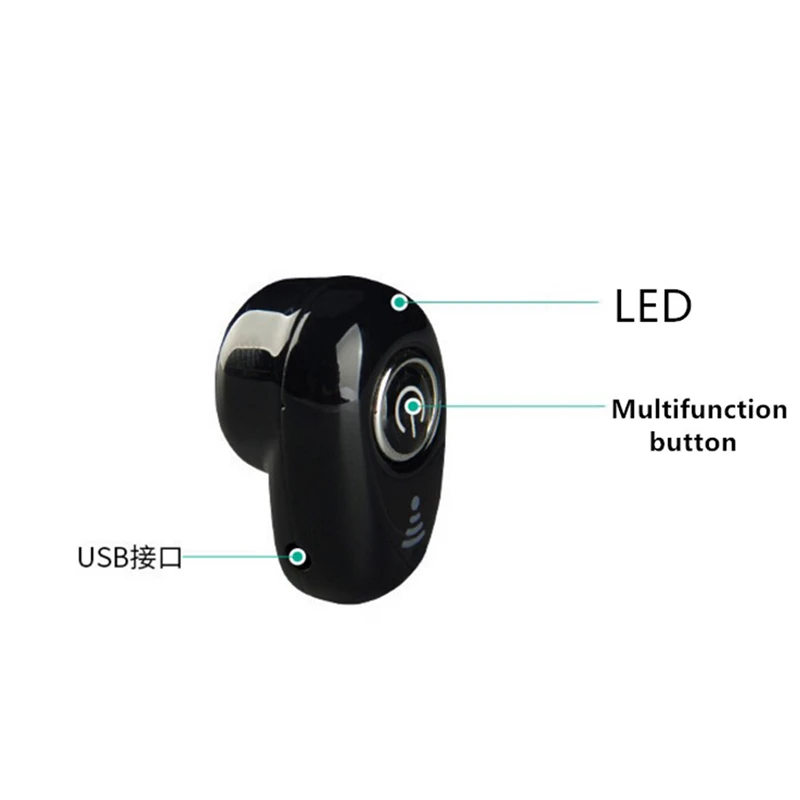 Миниатюрные Bluetooth наушники S650 беспроводные вкладыши скрытые Наушники гарнитура