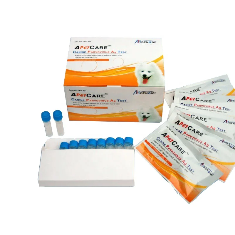 

Wondcon ветеринарный CPV Ag Canine Parvovirus Ag тест
