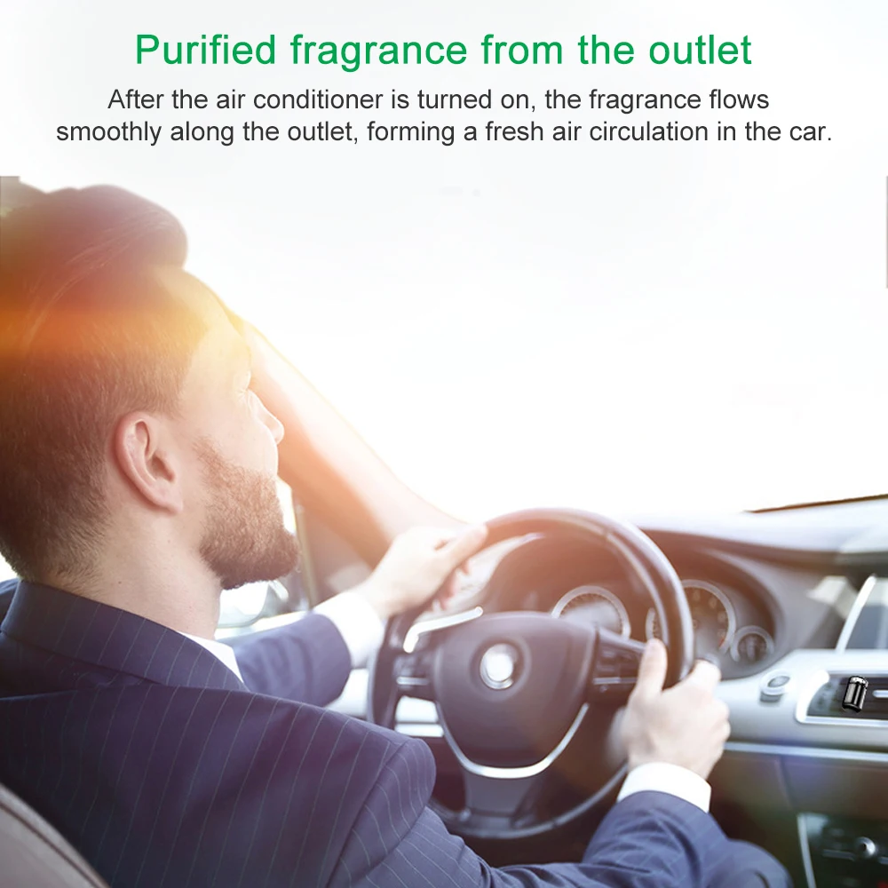 

Mini Metal Car Air Freshener Aromatherapy Auto Air Outlet Perfume Long-lasting Car Fragrance Clip Condition Aroma Diffuser