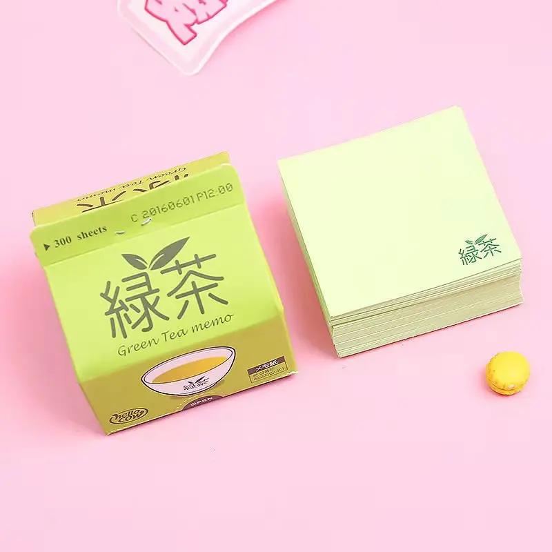 Творческий молочный ящик для рисования блокнот бумажный футболка с изображением персонажей видеоигр сообщение липкая бумага для заметок бумага студент школьные канцелярские принадлежности