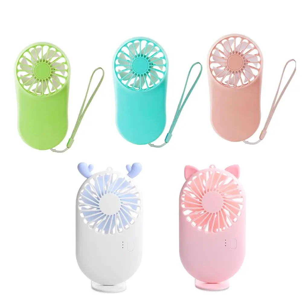 

2021 New Usb Mini Fans Portable Air Cooler Electric Handheld Rechargable Cute Small Cooling Fans Student Home Travel Outdoor