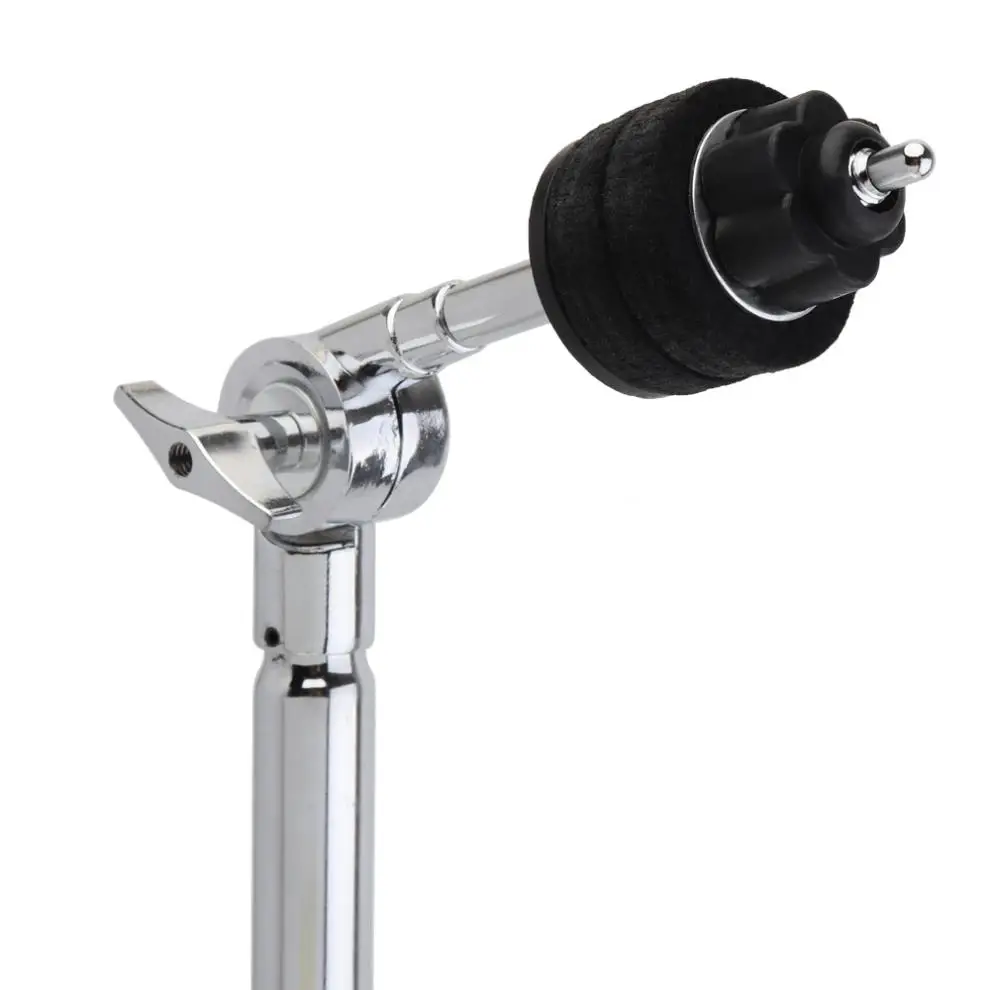 Drum Stand Full Metal Floor Cymbal Triangle Bracket Stand Holder Adjustment Foldable Jazz Drum Set Percussion
