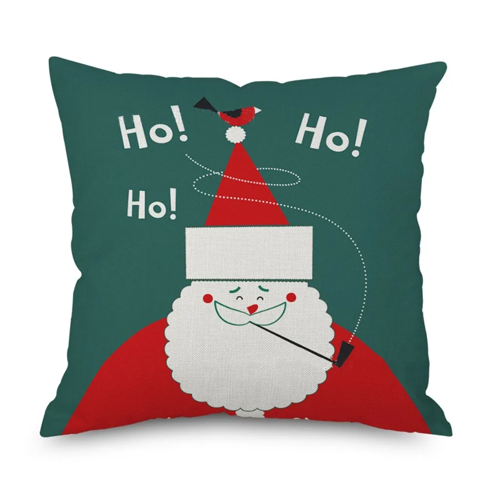 Рождественские подарки Санта Клауса из хлопчатобумажной ткани с узором олень