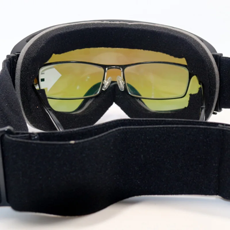 

ELAX Ski Goggles Double Layers Anti-Fog Snowboard Skiing Glasses Women Men's Snowmobile Goggles Winter Snow Sport Eyewears