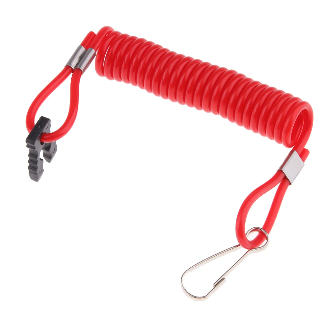 Marine Universal Kill Switch and Lanyard for Honda Outboard Motors - 100mm Safety Tether Great Replacement | Автомобили и