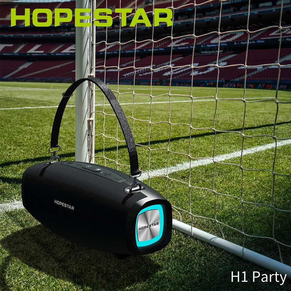 

Bluetooth-Колонка HOPESTAR H1 вечерние, беспроводной сабвуфер, уличный портативный громкий динамик, музыкальный плеер, Hifi-динамик с микрофоном