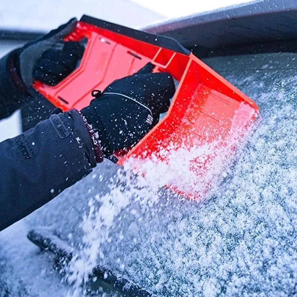 

Автомобильный скребок для льда, набор для быстрого удаления льда, инструмент для быстрой очистки автомобильного окна, зимняя щетка, лопатка...