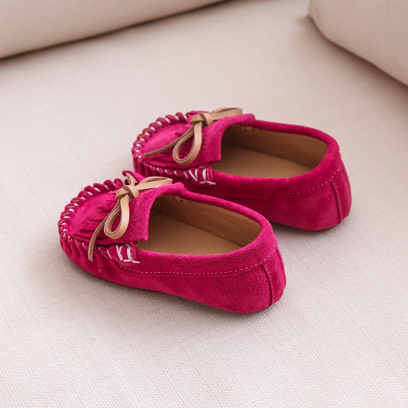

Kids Shoes 2019 New Kids Black Autumn Shoes Baby Girls Sweet Bowtie Genuine Leather Dress Shoes Toddler Fashion Brand Loafers