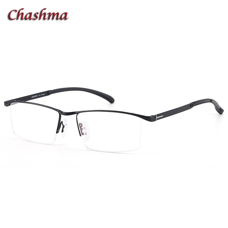 

Chashma Gold Frame Gentlemen Eyeglasses Men Optical Eyewear Brand Design Alloy Titanium Prescription Glasses Blue Light Glasses