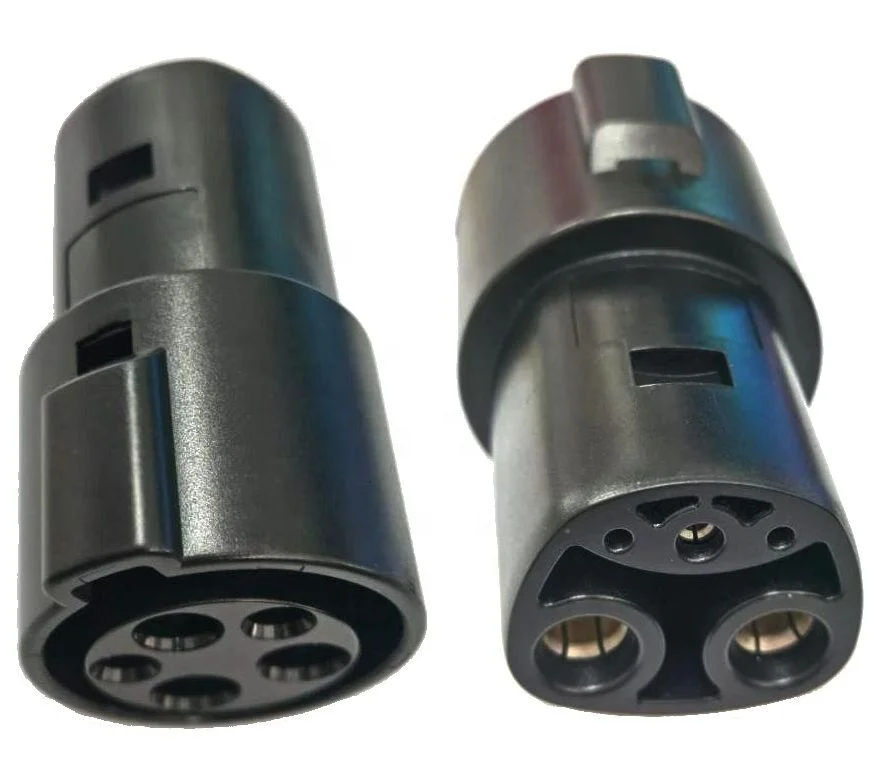 

ZENCAR 60A SAE J1772 Type 1 Socket To Tesla Connector EV Adapter For Charging