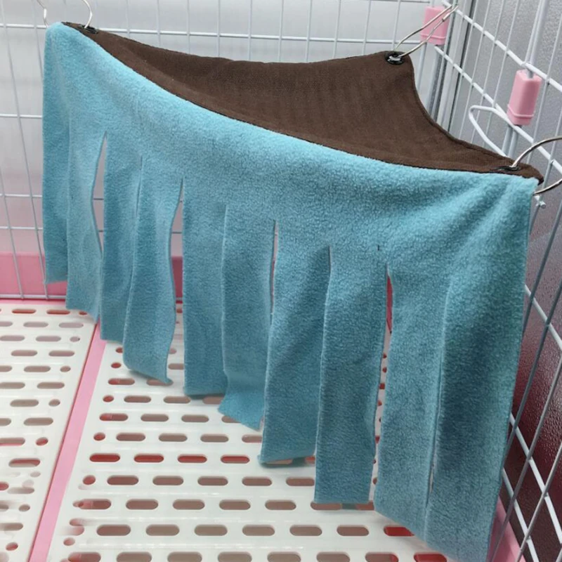 Лента с кисточками ПЭТ тент укрытие Гвинея свинка хомяк Ежик гамак Шторы мелких