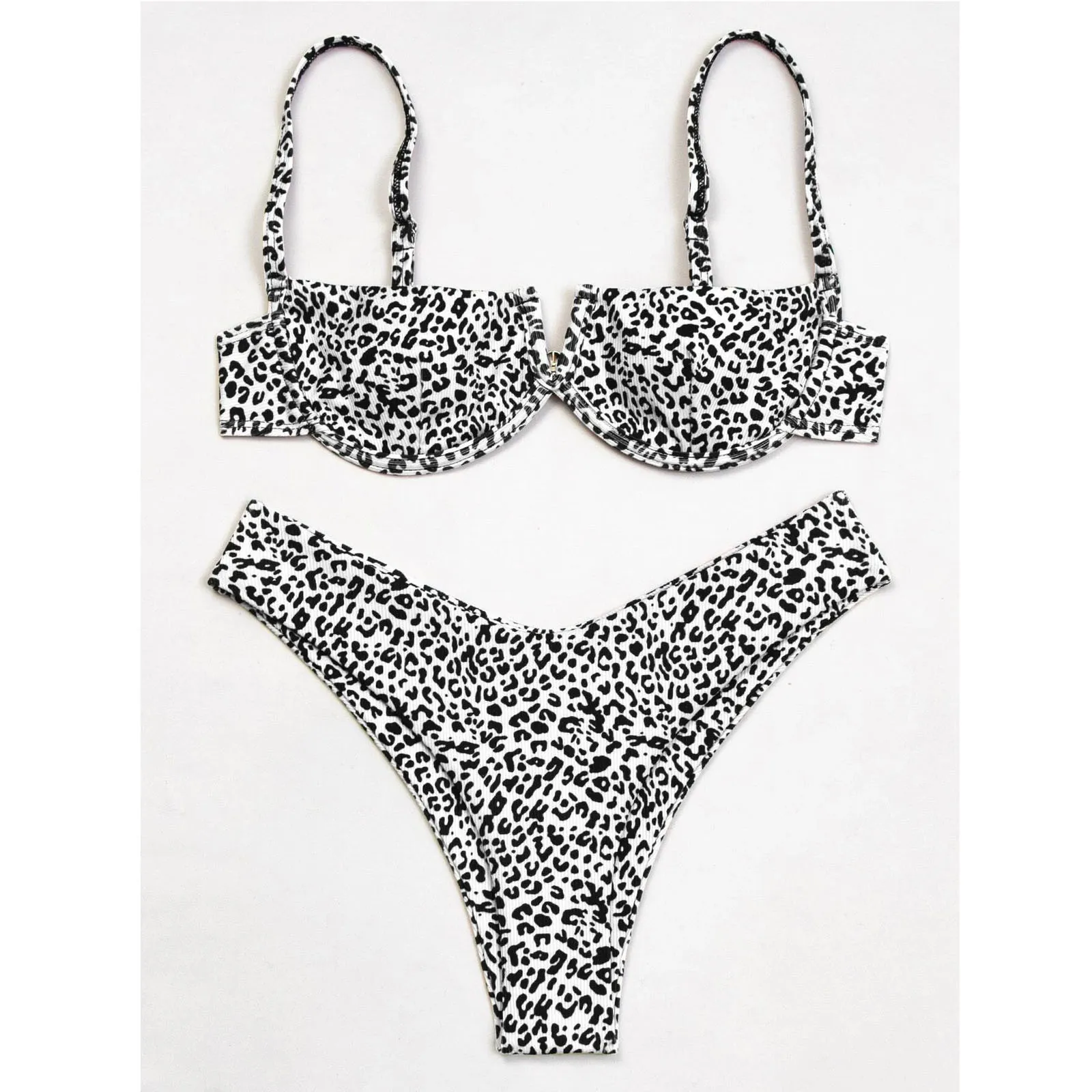 Сексуальные бразильские стринги бикини Женский однотонный купальник 2022 с