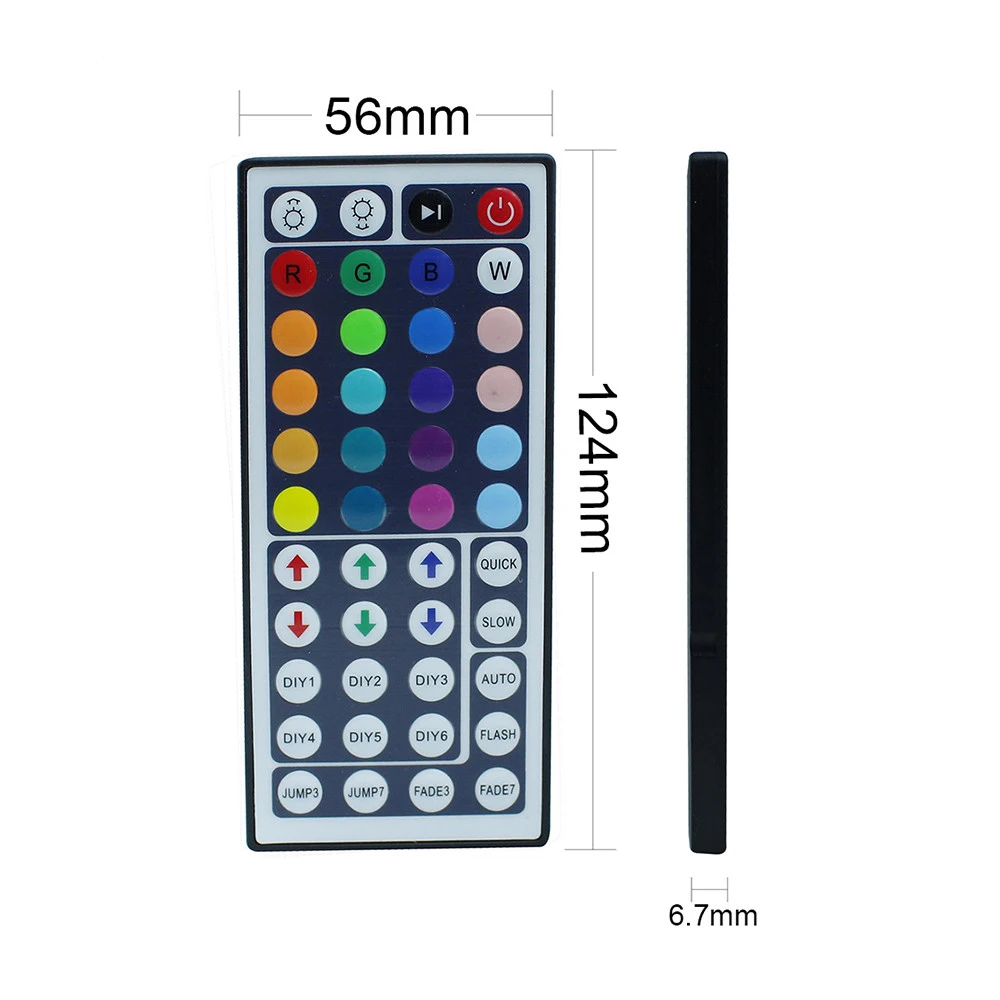 ИК пульт дистанционного управления на 44 клавиши DC12 24V 4A * 3 канала RGB светодиодный