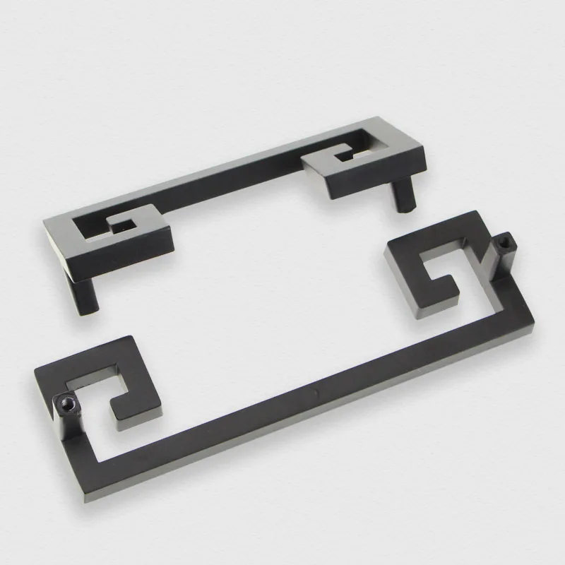 

Black Zinc Alloy Cabinet Handle Chinese Style Kitchen Knob Antique Drawer Pull Handles Bookcase Door Knobs Furniture Accessory