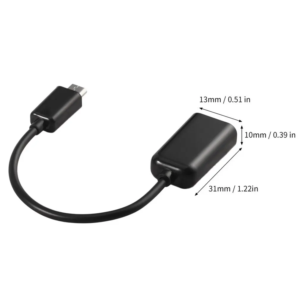 Мобильных телефонов MP4 Micro USB для женщин USB хост кабель OTG Mini USB кабель для планшетных ПК MP5