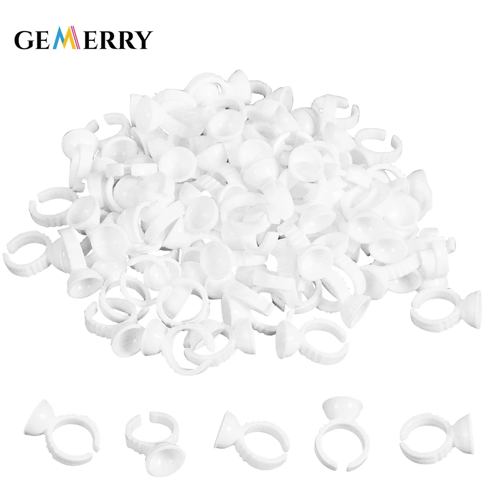 Клей кольца для наращивания ресниц контейнер пигментных татуировок с сеткой