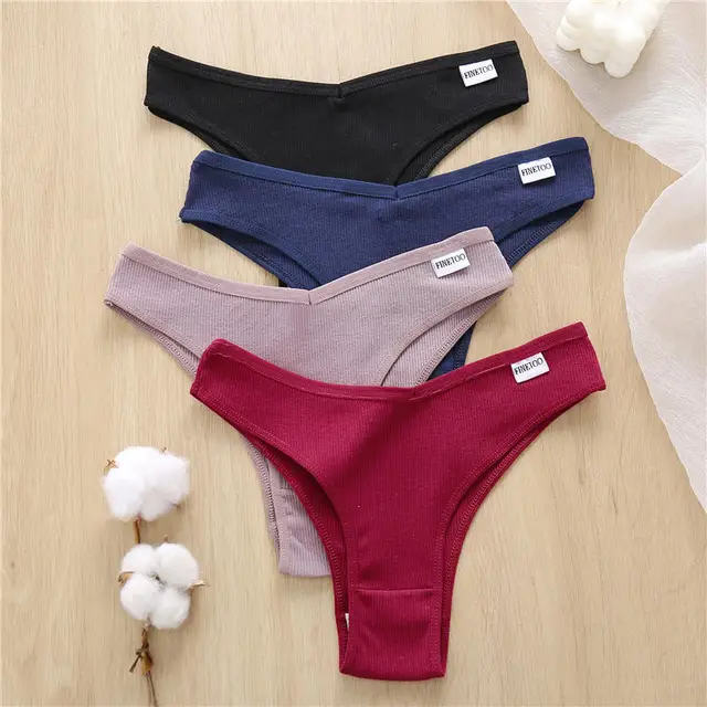 Sexy Cotton Panty Set Of 3 For Women With Pocket Zipper, Mid Waist Thong  And Lingerie 201112 From Bai01, $13.83