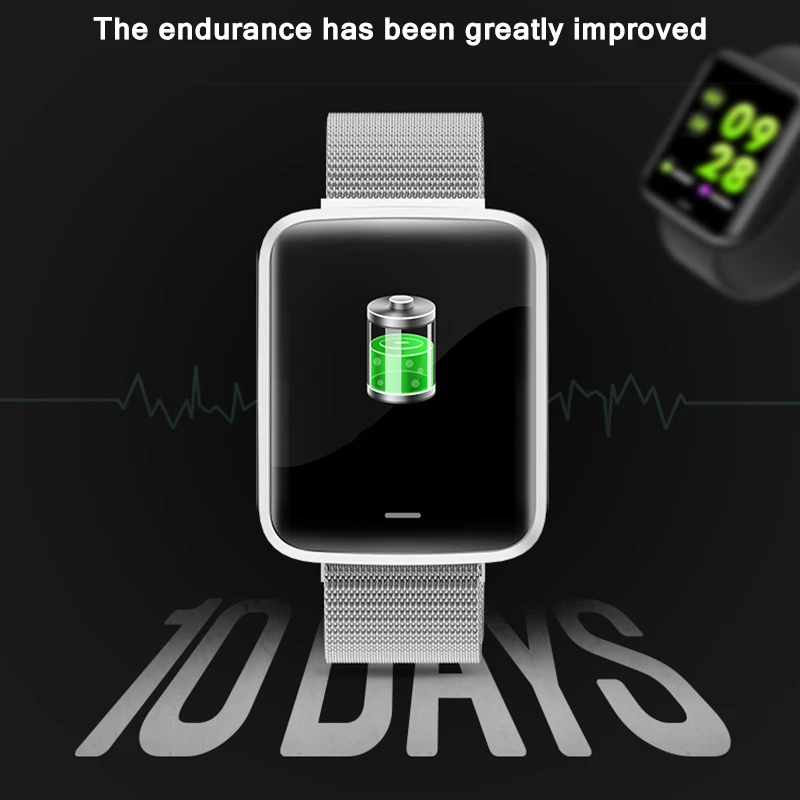 Умные часы с монитором артериального давления и кислорода Смарт IP67