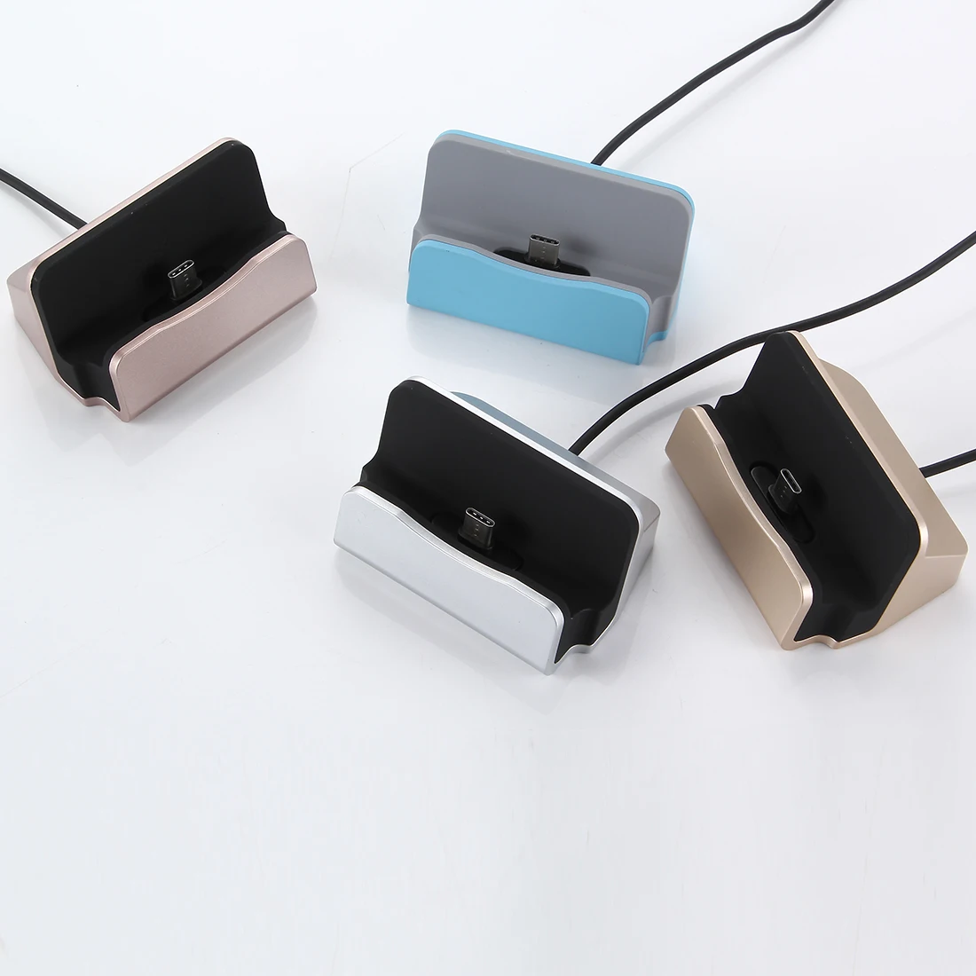 Док-станция для смартфона Держатель зарядного устройства iPhone Huawei Y8P Y8s P40 P30 Lite Pro P