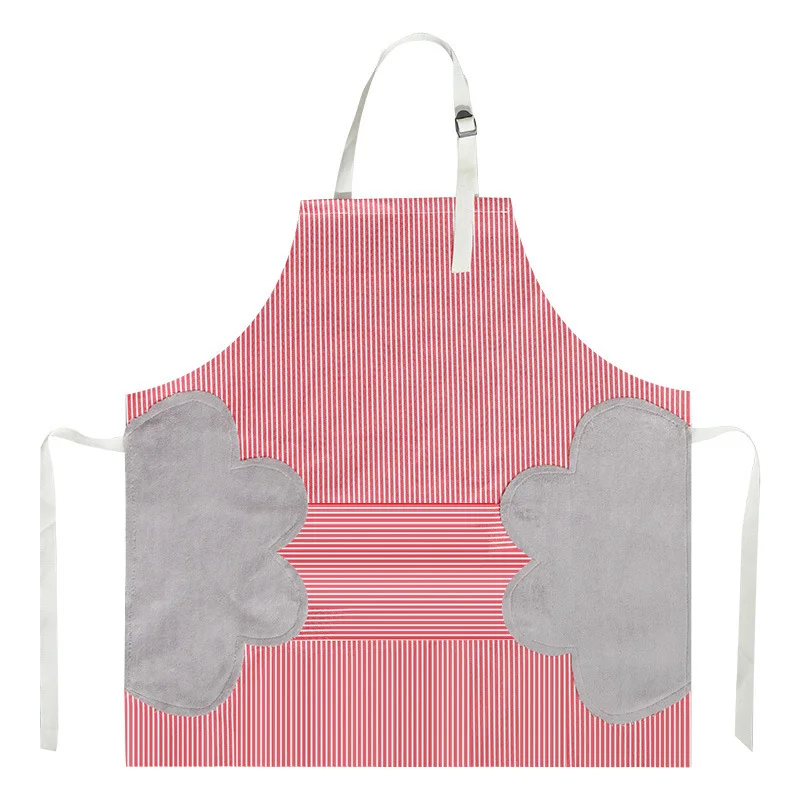 

2020 spring and autumn new high quality solid color apron Kitchen Apron