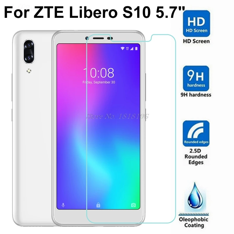 Прозрачное закаленное стекло для ZTE Libero S10 Защитная пленка экрана на Защитное