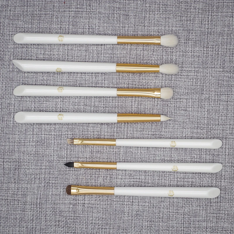 Набор профессиональных кистей для макияжа ручной работы 7 шт. кисти растушевки