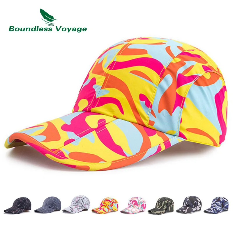 

Бейсболка Boundless Voyage Beach для отдыха, мужская и женская быстросохнущая Кепка, складная солнцезащитная Кепка, дышащая спортивная бейсболка для ...