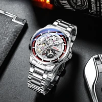 ailang large dial vintage mens watch wrist sports tourbillon hollow automatic mechanical hand winding mens watch new 2020