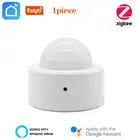 Zigbee 3,0 Tuya, миниатюрный интеллектуальный датчик движения человека, Пассивный инфракрасный датчик движения, светильник ное подключение