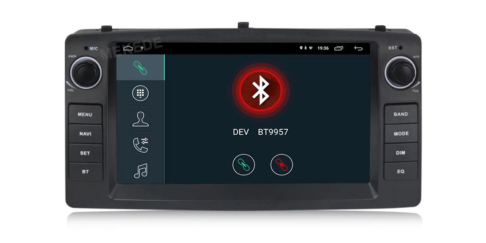 MEKEDE Android 9,1 автомобильное аудио-Радио Стерео dvd-плеер для LADA Vesta 2G ram 32G rom с gps-навигацией wi-fi-мультимедиа BT