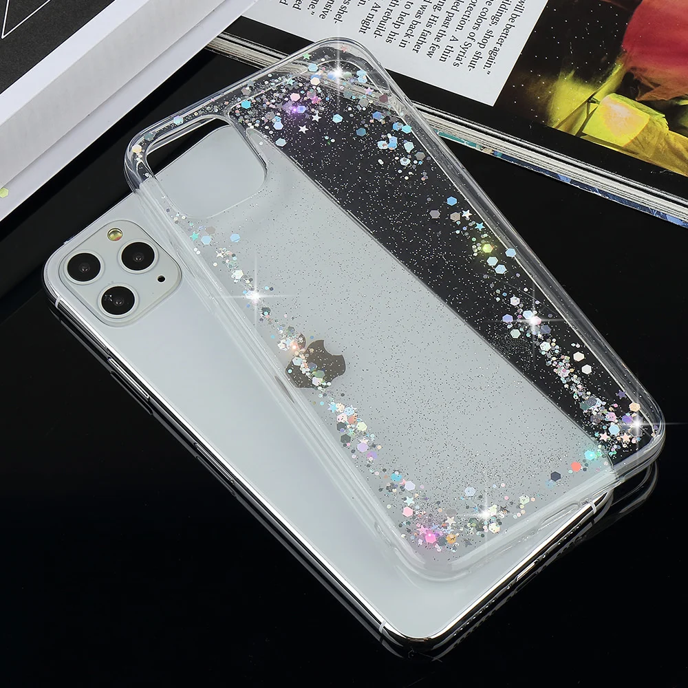 Pepmune Bling Glitter Silicone Soft Case For Samsung S8 Plus S10 S7 Edge A3 A5 A8 2018 Girl Cute Phone Cover Galaxy S9 |