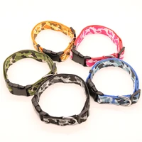 30pcs lot pet supplies camouflage collar dog leash %c2%a0outdoor adjustable pet traction collar
