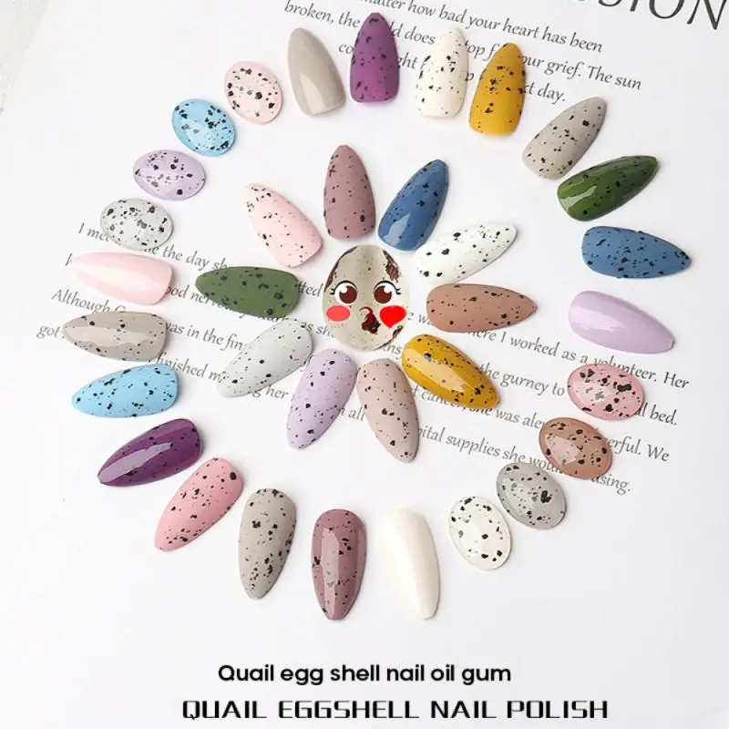 

Quail Egg Nail Gel Permanant UV/LED Soak Off Nail Polish Transparent Colloid Soak Off Nails Art Manicure Tool TSLM1
